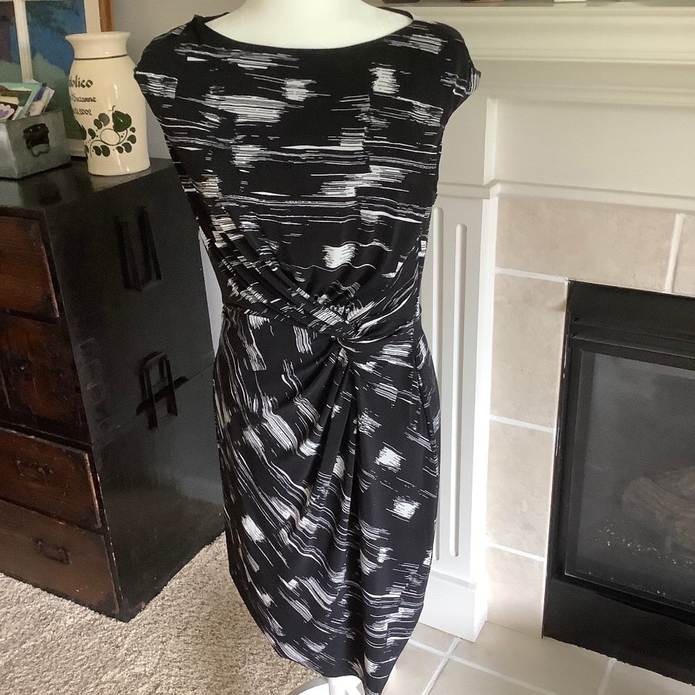 Ralph Lauren Black & White Dress